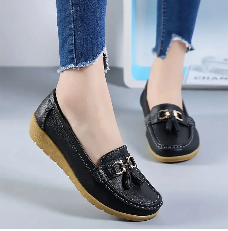 Women's Slip-On Ballet Loafer Flats