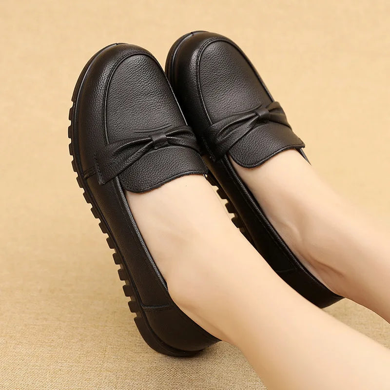 Women's Genuine Leather Comfort Loafers
