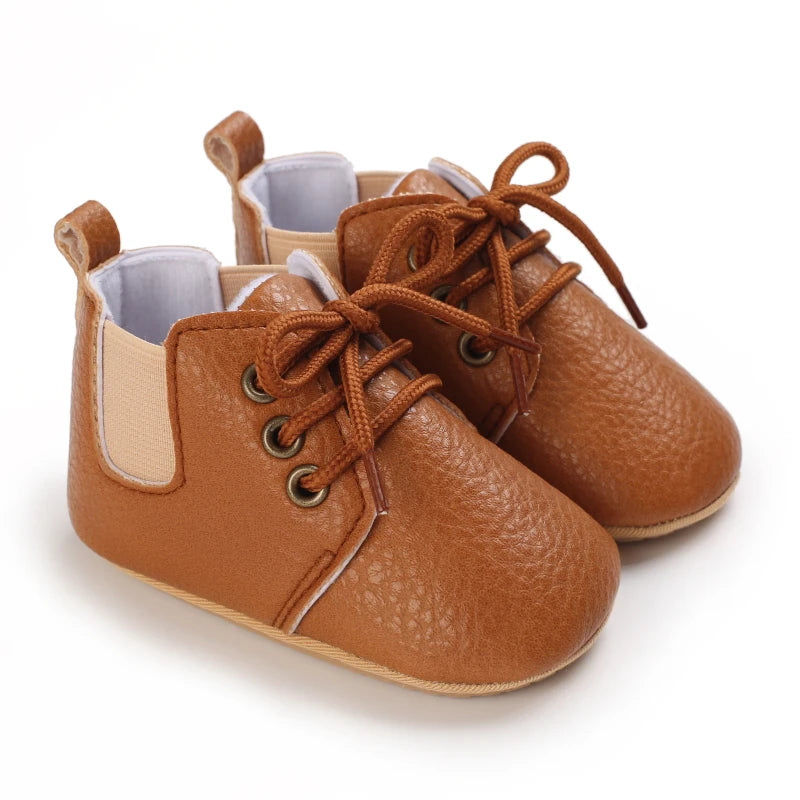 Baby Multicolour Leather First Walkers