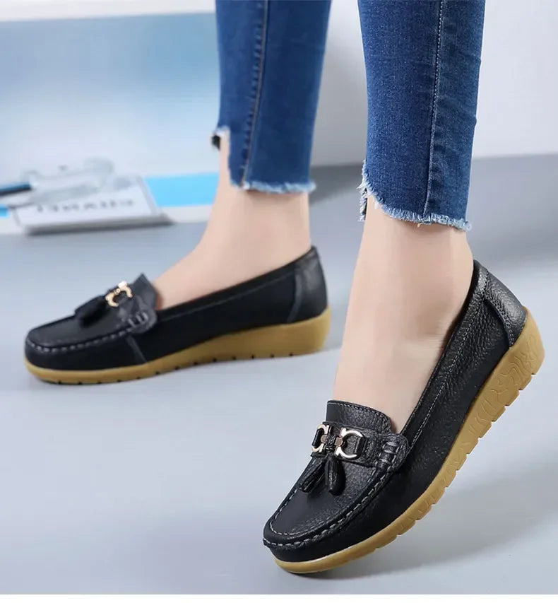 Women's Slip-On Ballet Loafer Flats