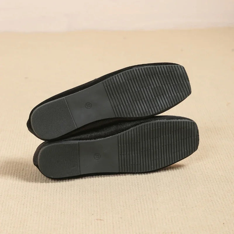 Women's Soft Sole Retro Flat Loafers