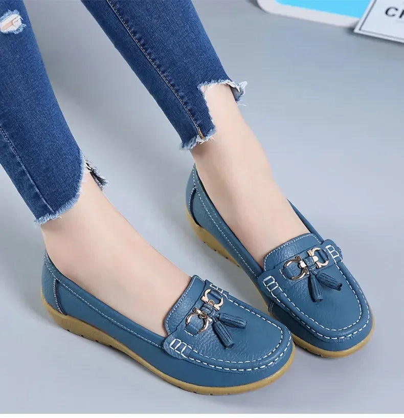 Women's Slip-On Ballet Loafer Flats