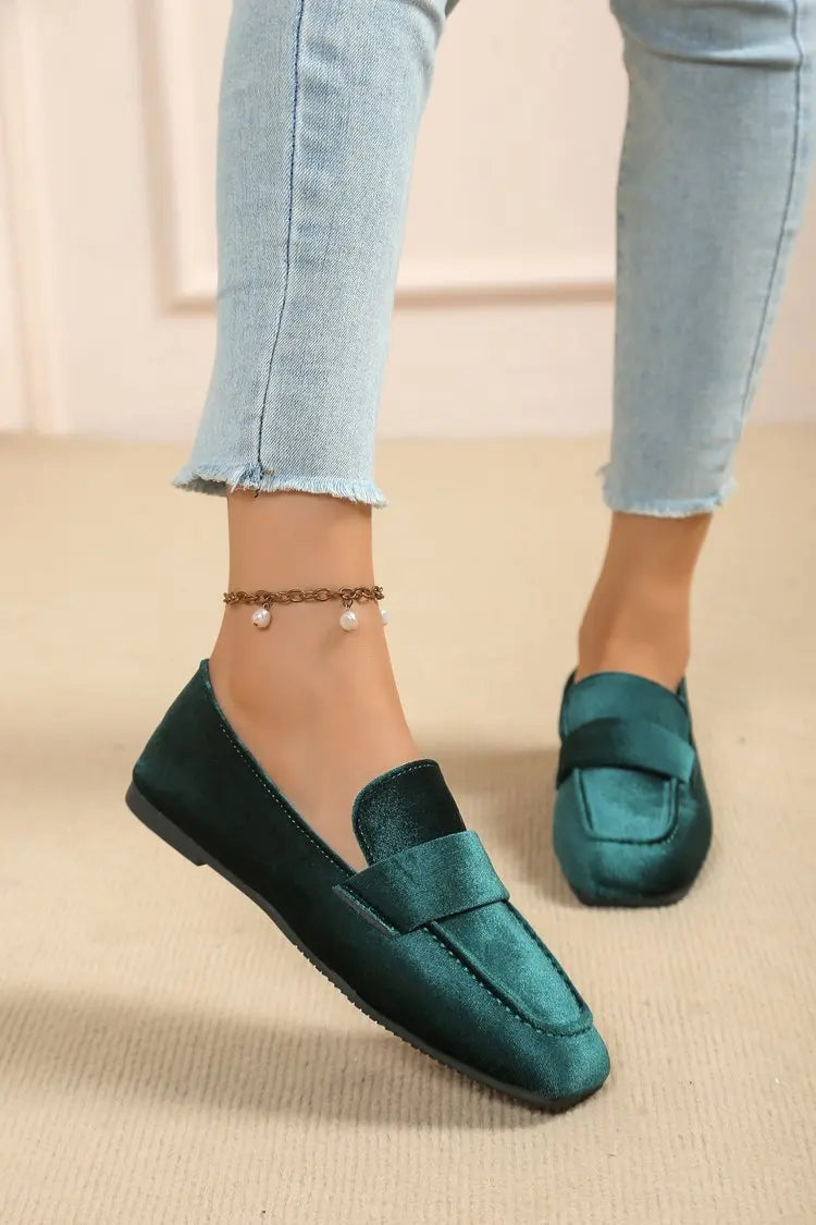 Women's Soft Sole Retro Flat Loafers