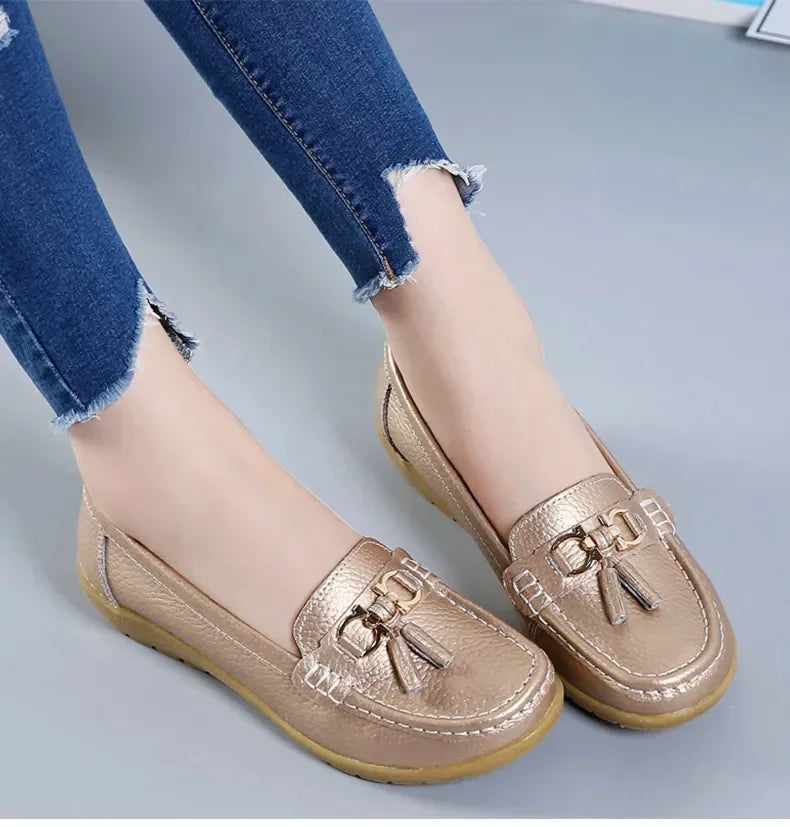 Women's Slip-On Ballet Loafer Flats