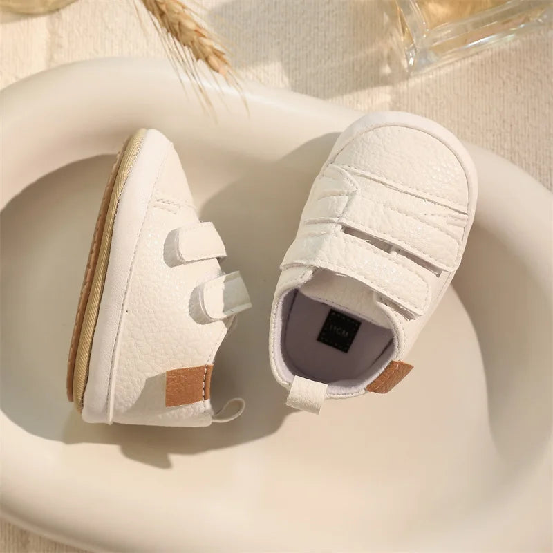 Baby Soft Soled PU Walking Shoes