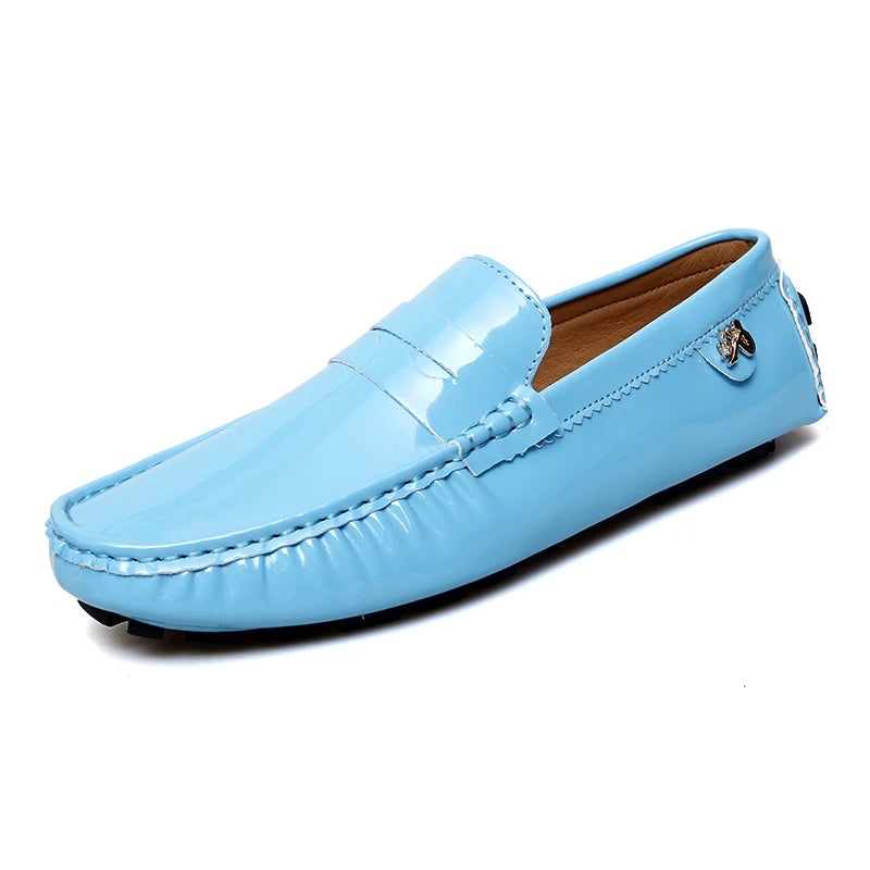 Women's Patent Leather Slip-On Loafers