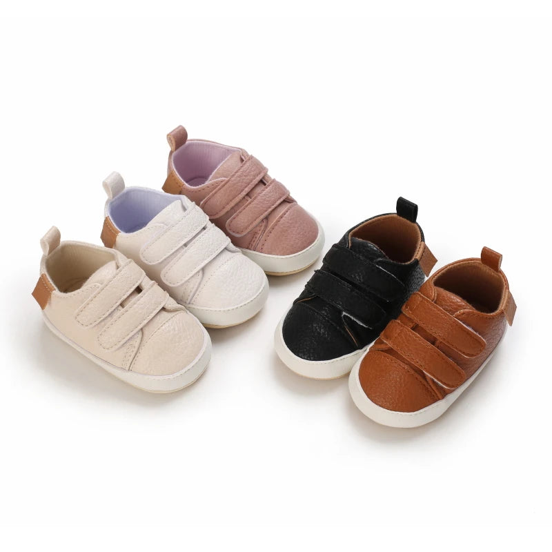 Baby Multicolour Leather First Walkers