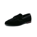Womens Suede Tassel Driving Loafers