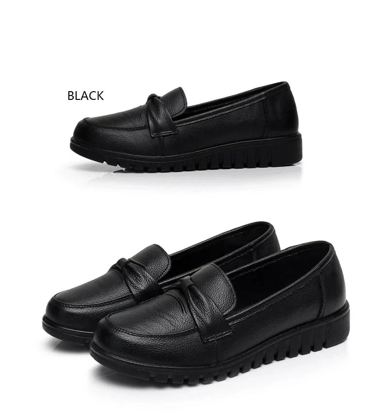 Women's Genuine Leather Comfort Loafers