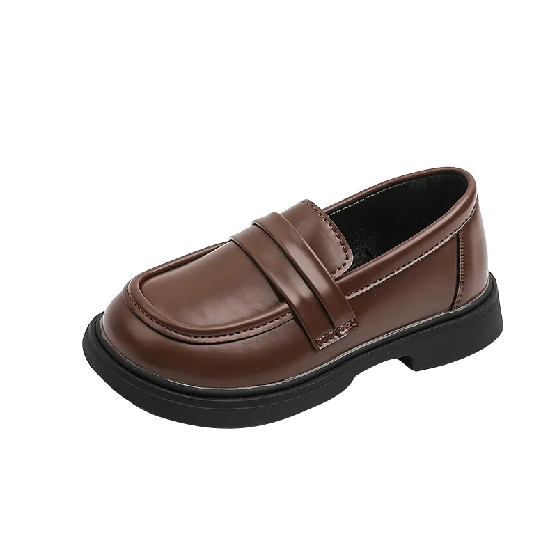 Girls' Round Toe Party Loafers