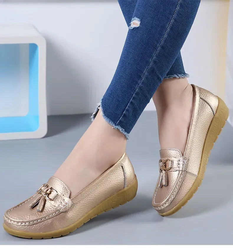 Women's Slip-On Ballet Loafer Flats