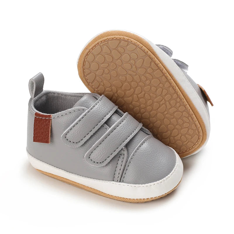 Baby Soft Soled PU Walking Shoes
