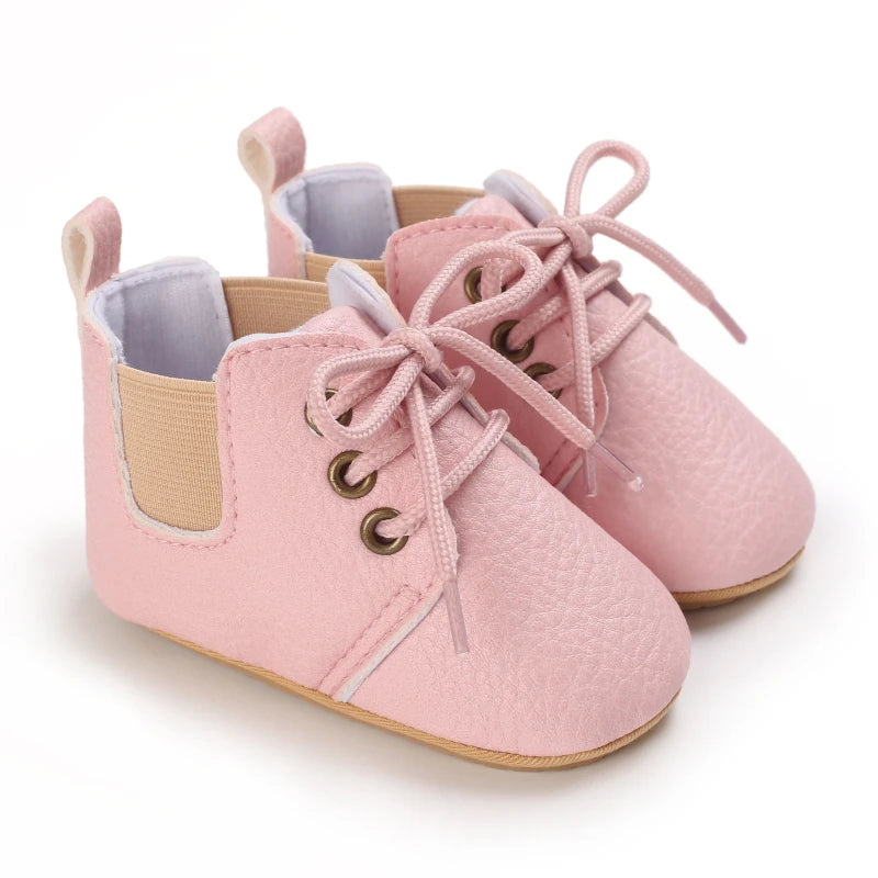 Baby Multicolour Leather First Walkers