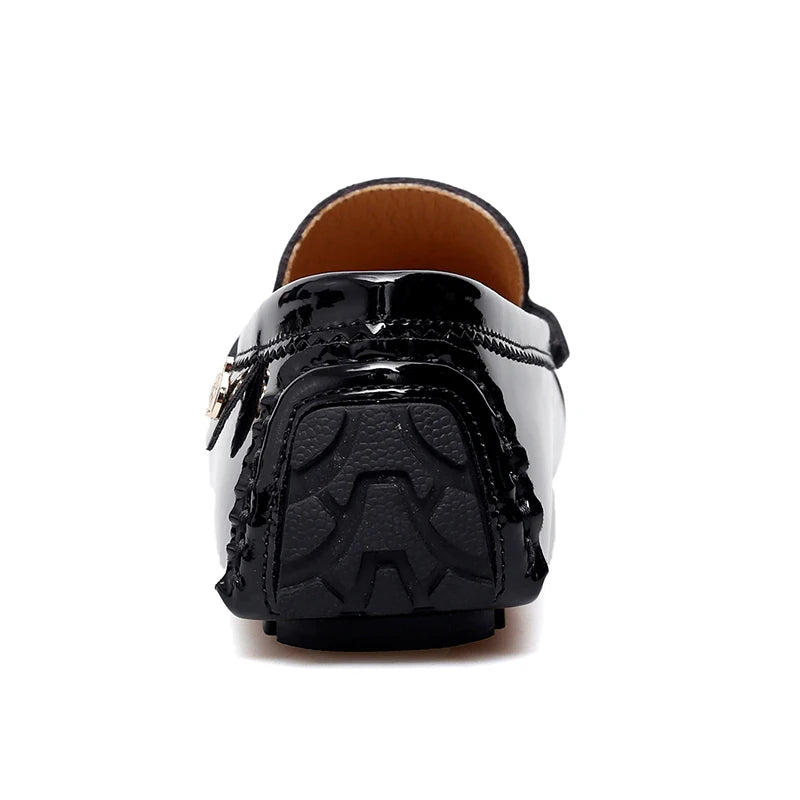 Women's Patent Leather Slip-On Loafers