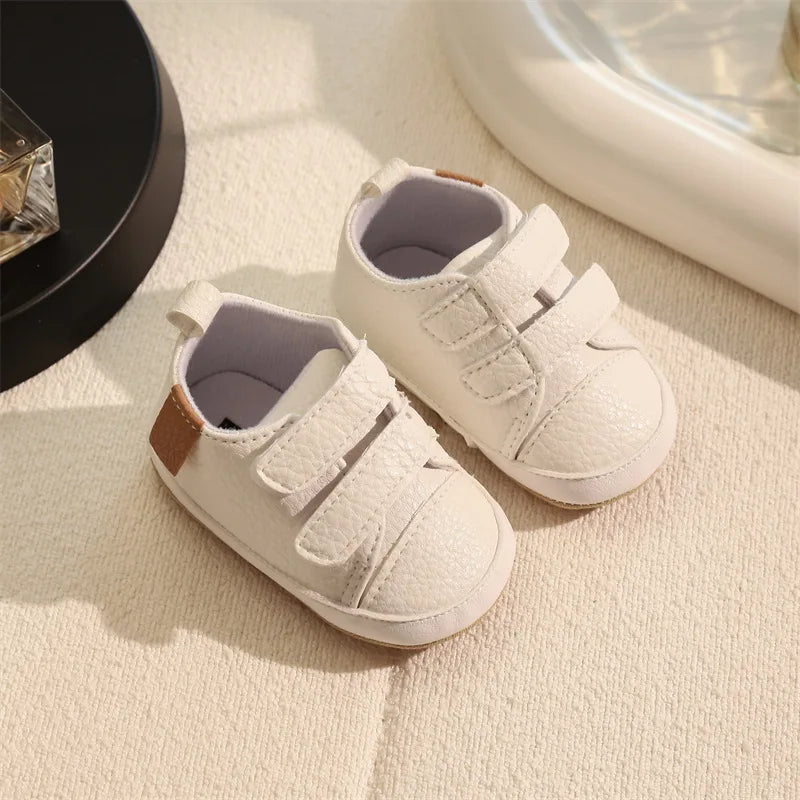 Baby Soft Soled PU Walking Shoes
