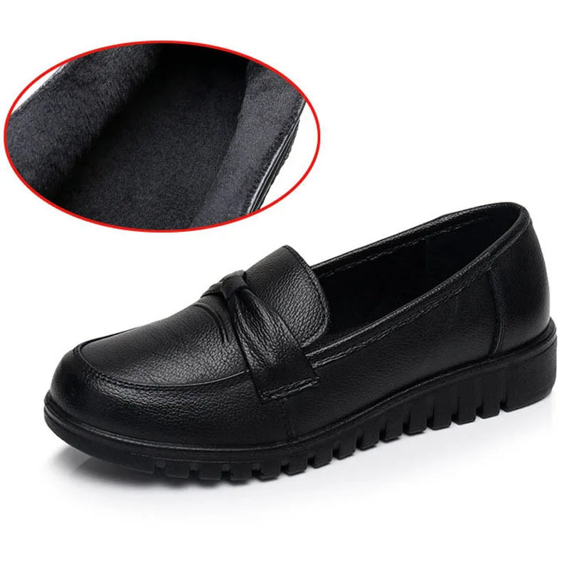 Women's Genuine Leather Comfort Loafers
