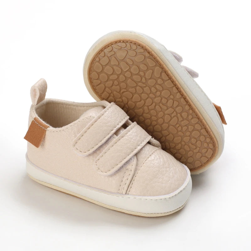 Baby Soft Soled PU Walking Shoes