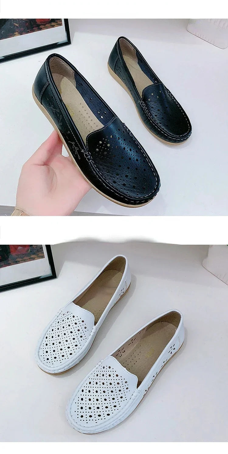 Women's Non-Slip Nurse Flat Loafers