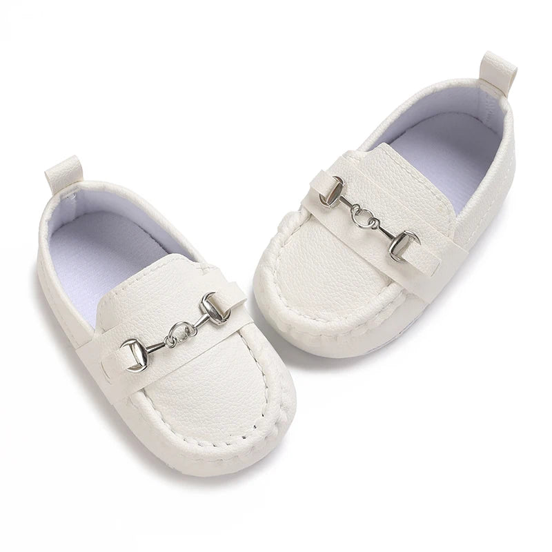Baby Soft Bottom PU Bean Shoes