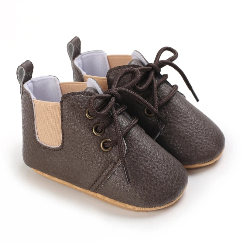 Baby Multicolour Leather First Walkers
